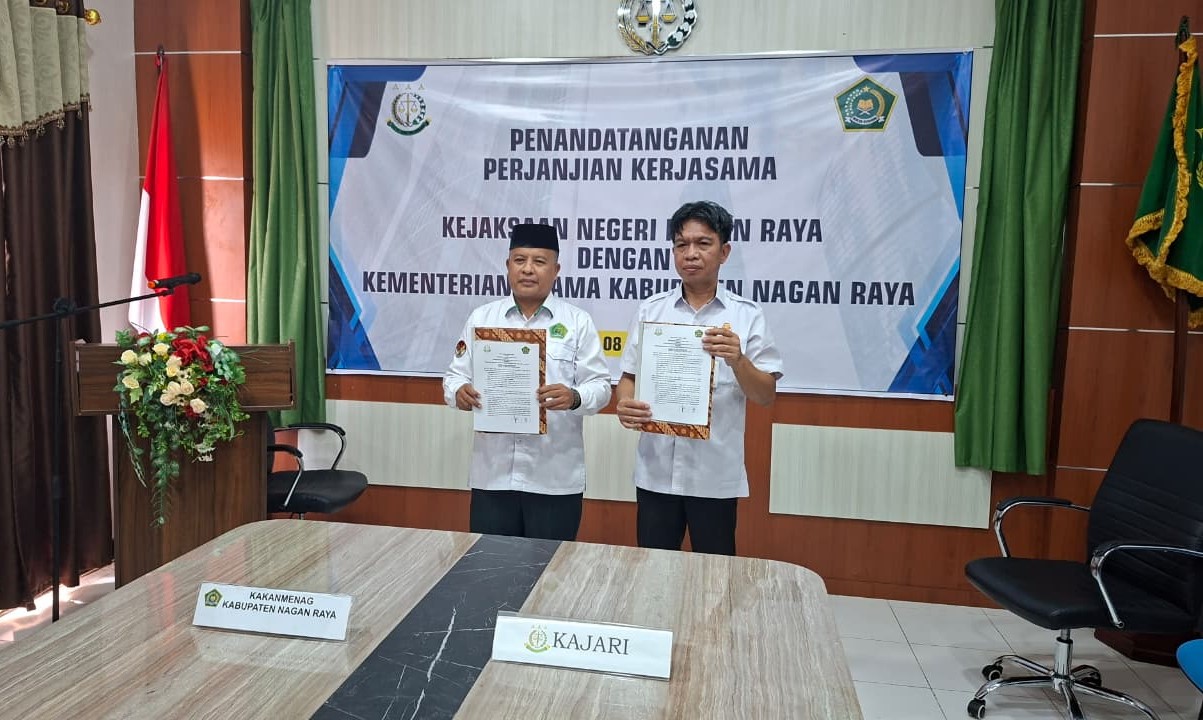 Kemenag Nagan Raya dan Kejari Perkuat Sinergi Penanganan Hukum Perdata dan TUN