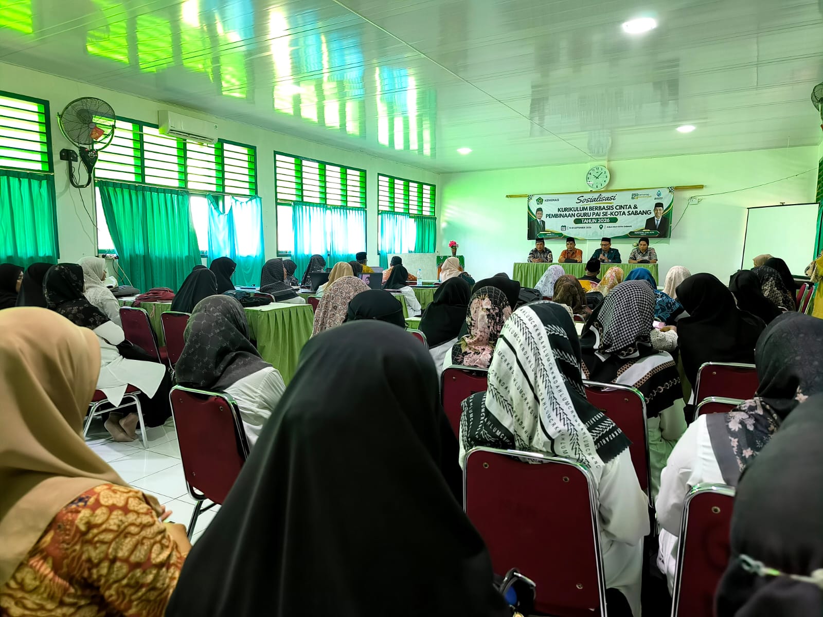 Kemenag Sabang Bekali 88 Guru PAI dengan Kurikulum Berbasis Cinta
