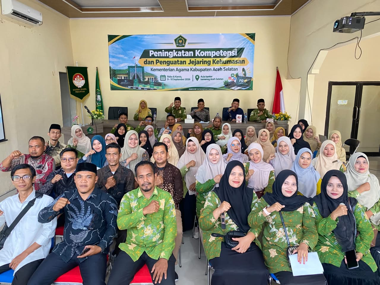 Perkuat Komunikasi Publik, Kemenag Aceh Selatan Bangun Jejaring Kehumasan