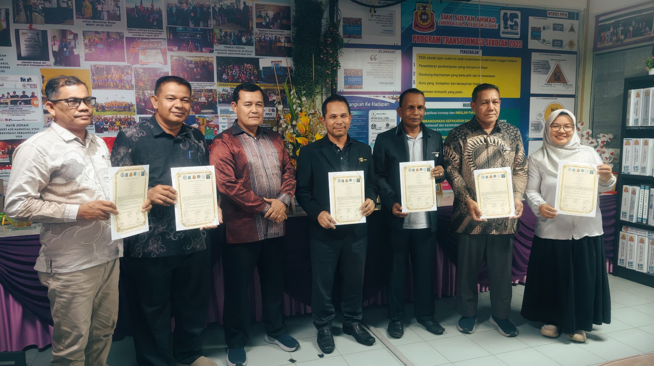 Kemenag Aceh Barat Apresiasi Kerja Sama Internasional MTsS Harapan Bangsa dengan SMK Sultan Ahmad Malaysia