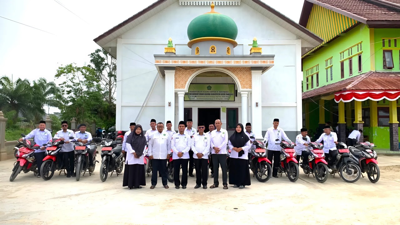 Tertibkan BMN, Kankemenag Aceh Tamiang Terbitkan 14 SIP Kendaraan Dinas Bagi KUA