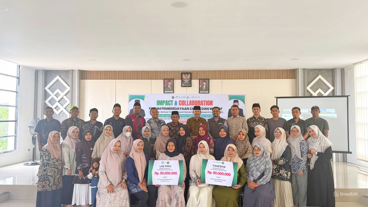 Dua Desa di Kabupaten Aceh Tamiang Terima Bantuan Program Pemberdayan Ekonomi Umat
