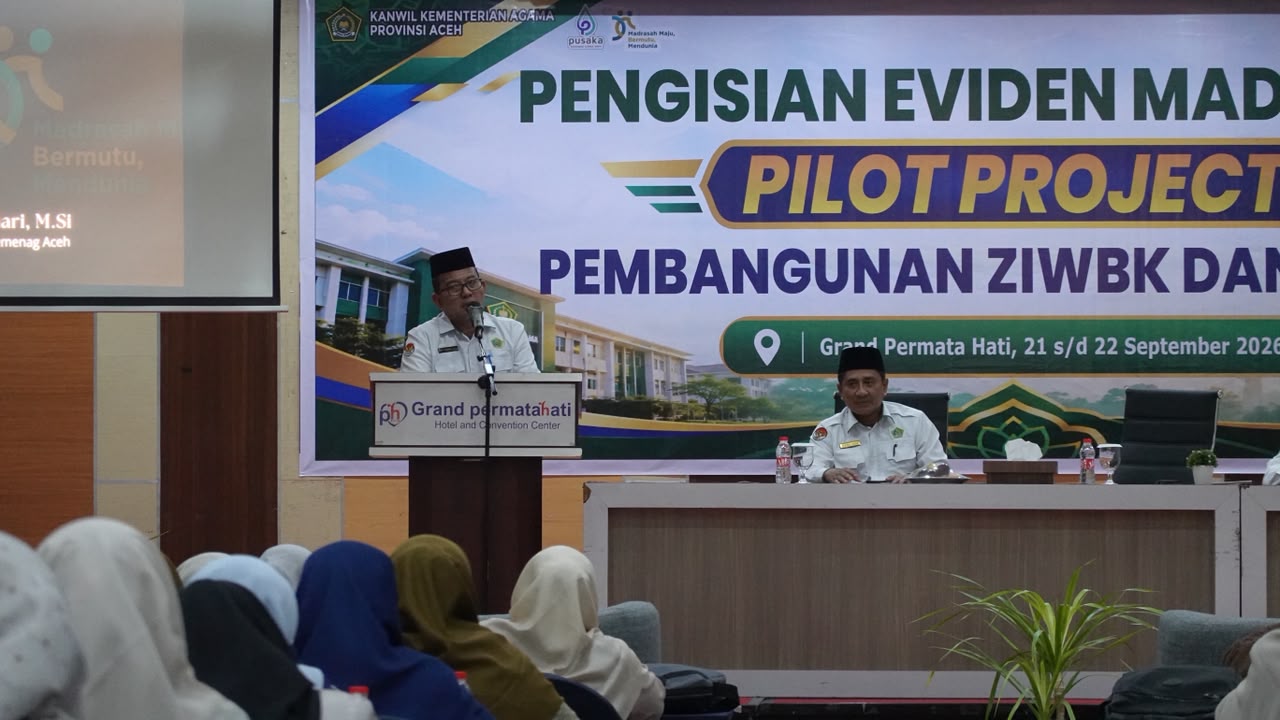 Kakanwil Kemenag Aceh: Komitmen Bersama, Kian Mudah ZIWBK Menuju WBBM