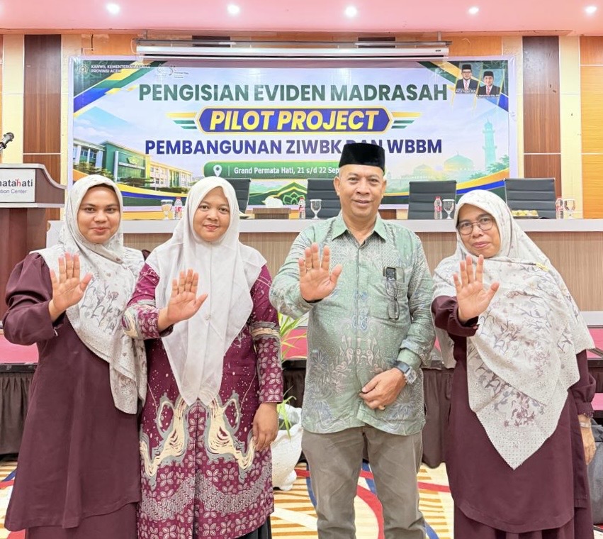 Kemenag Aceh Barat Perkuat Zona Integritas, MTsN 3 dan MAN 1 Jadi Pilot Project ZIWBK dan WBBM