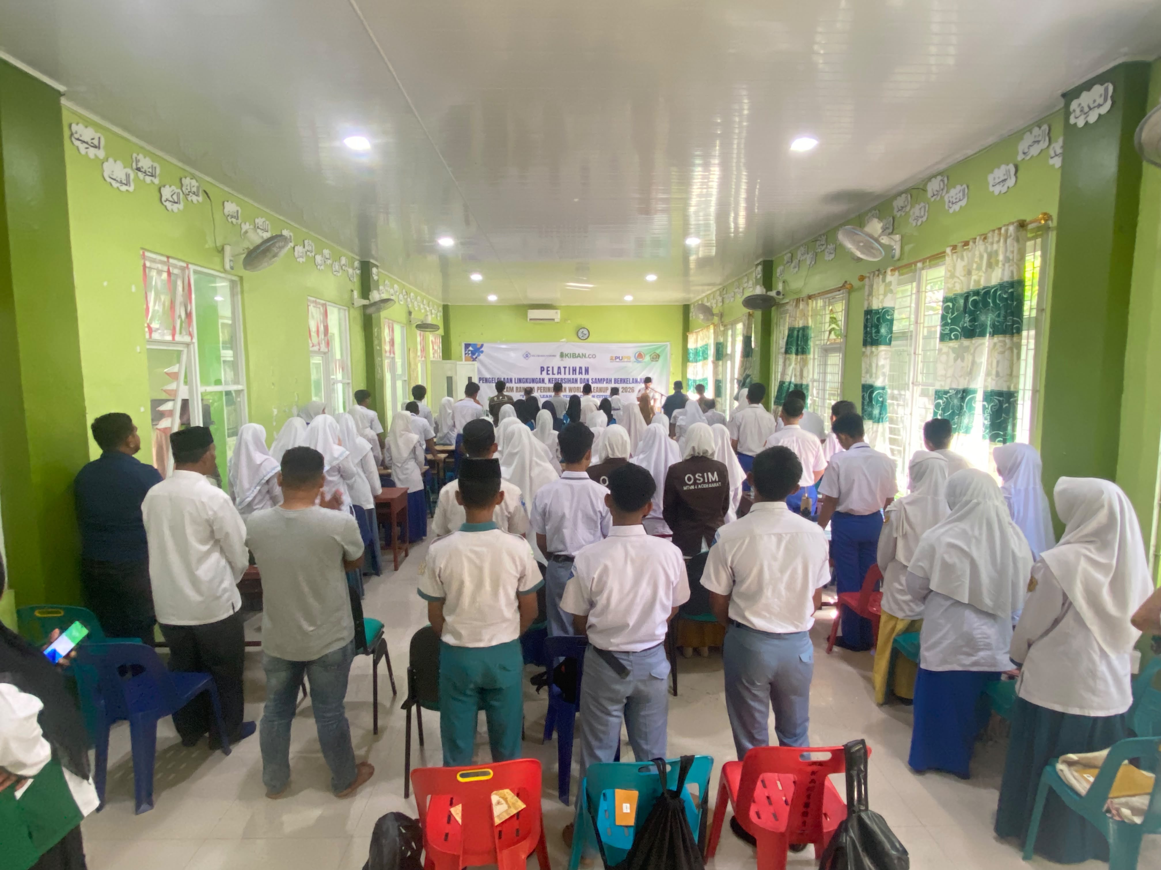World Cleanup Day 2026, Kemenag Aceh Barat Dorong “From Clean Plates to Clean Cities” Bangun Budaya Bersih