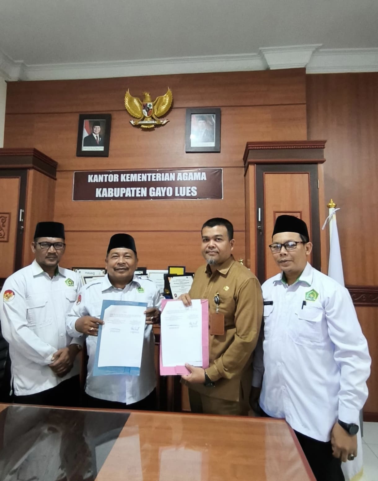 Tingkatkan Kulaitas Layanan masyarakat, Kemenag Gayo Lues dan Disdukcapil Tandatangani MoU Integrasi Pencatatan Pernikahan dan Adminduk