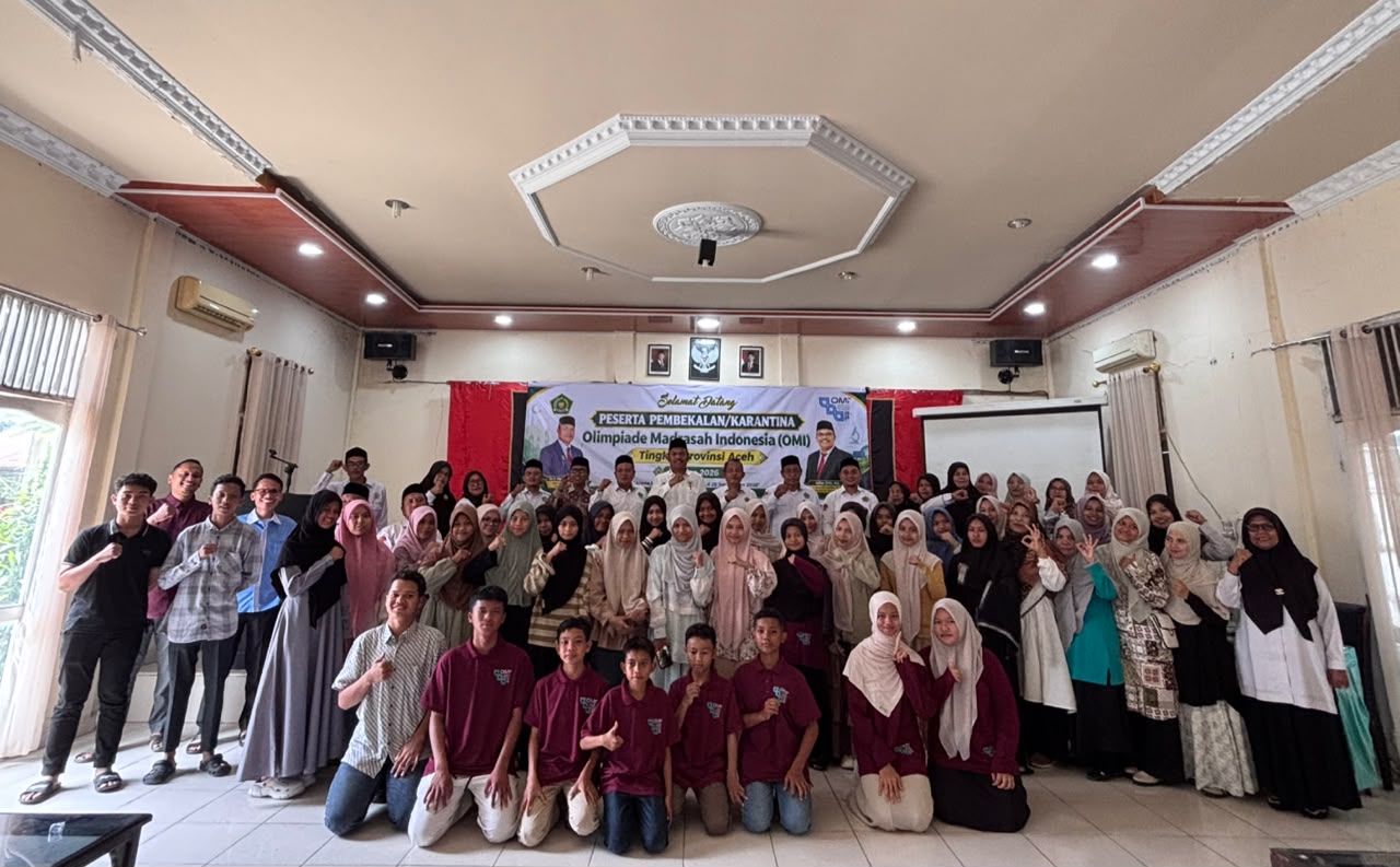 Bekali Mental dan Doa, 33 Siswa Madrasah Abdya Siap Berlaga di OMI Aceh