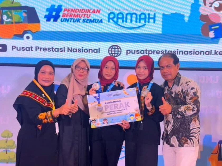 Siswi MTsN 1 Banda Aceh Raih Perak pada OPSI Kemendikdasmen