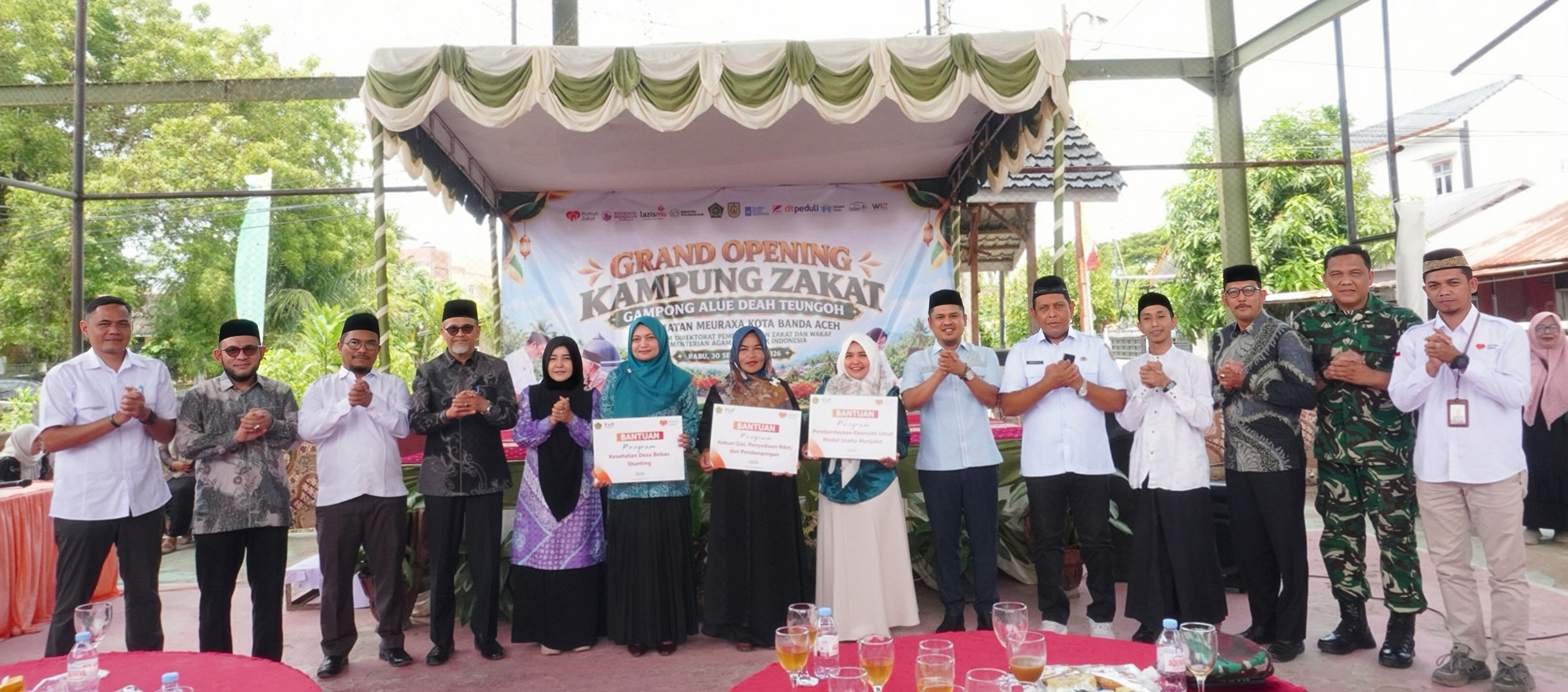 Kampung Zakat Banda Aceh, dari Mustahik Menuju Muzaki