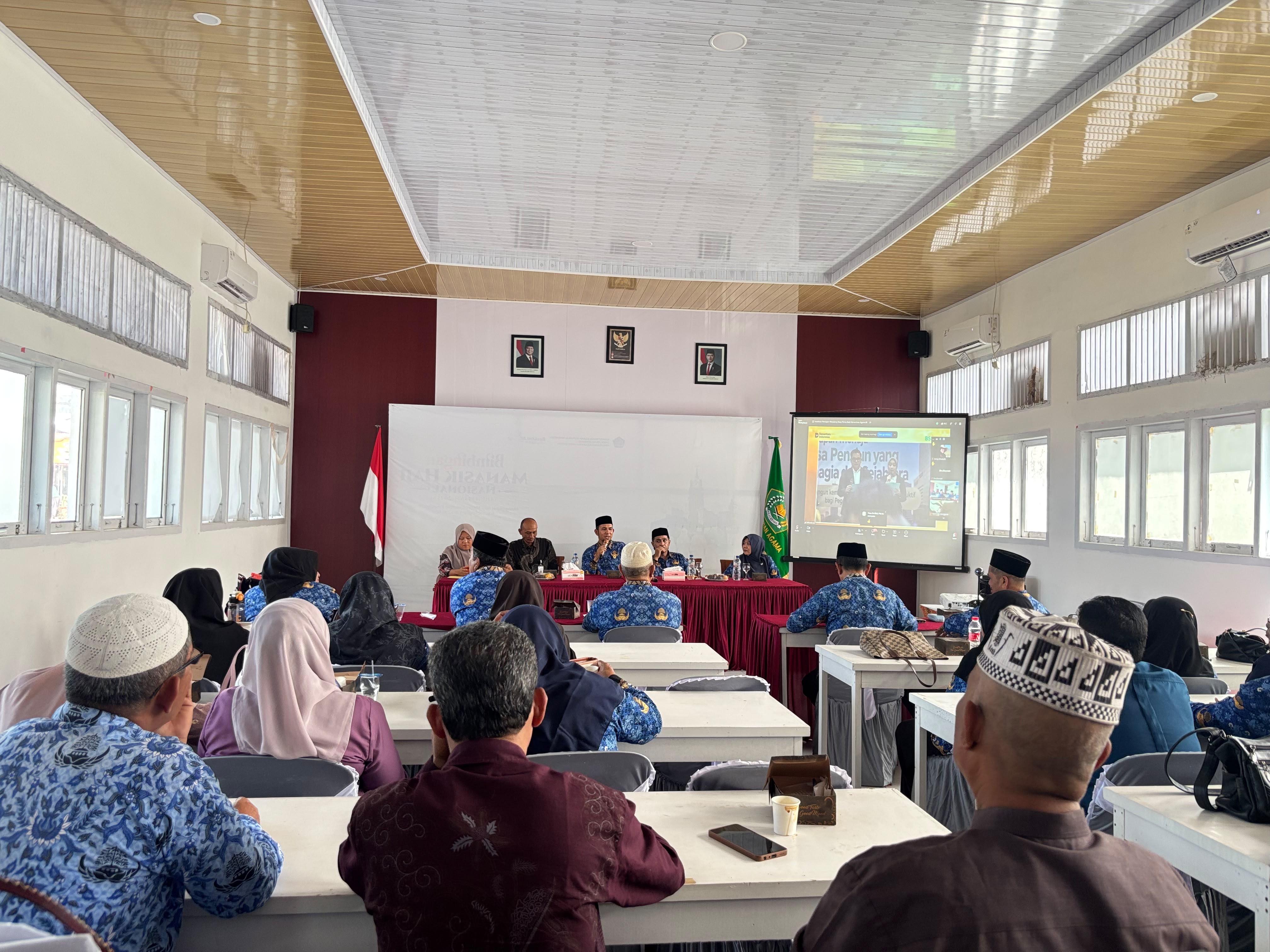 Jelang Purnabakti, 46 PNS Kemenag Aceh Jaya Ikuti Pembekalan