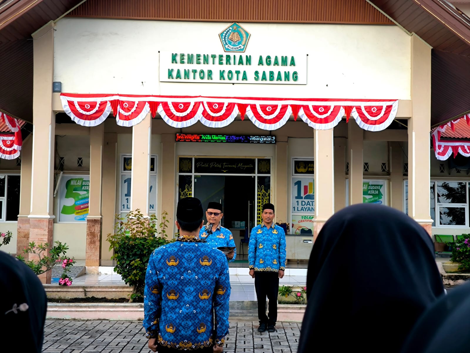 Kemenag Sabang Perkuat Semangat Nasionalisme melalui Upacara Hari Kesaktian Pancasila