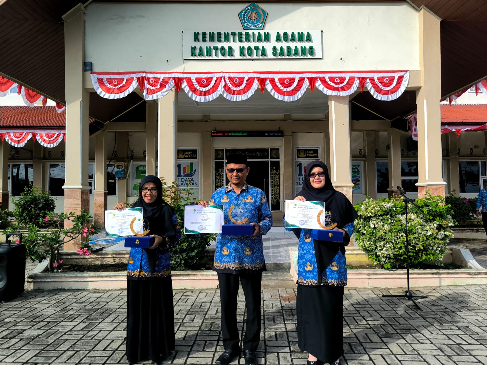 Apresiasi Kinerja ASN, Kemenag Sabang Tetapkan Tiga ASN Teladan Tahun 2026