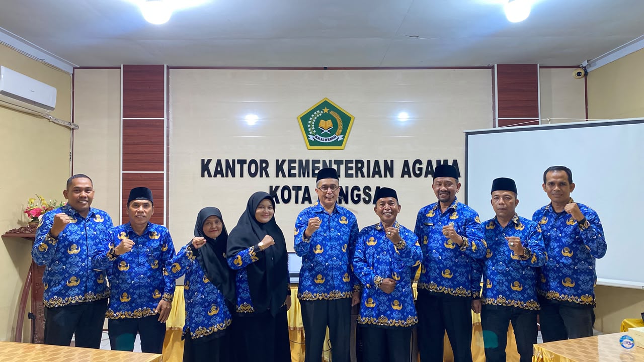 Tiga Penyuluh Agama Islam Kemenag Langsa Naik Jenjang, Kini Sandang Jabatan Ahli Muda