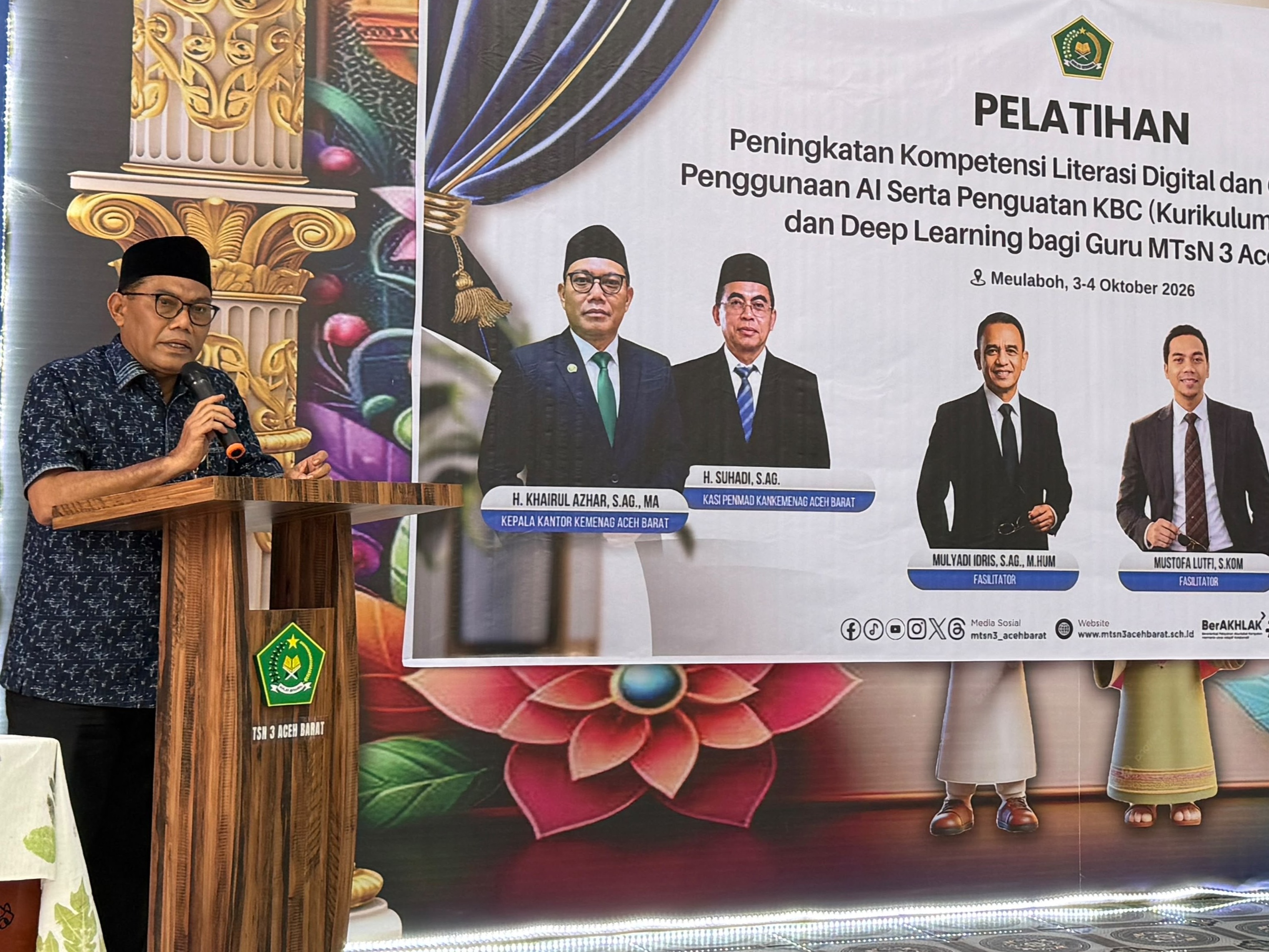 Kemenag Aceh Barat Dorong Guru Madrasah Perkuat Kompetensi Digital dan AI