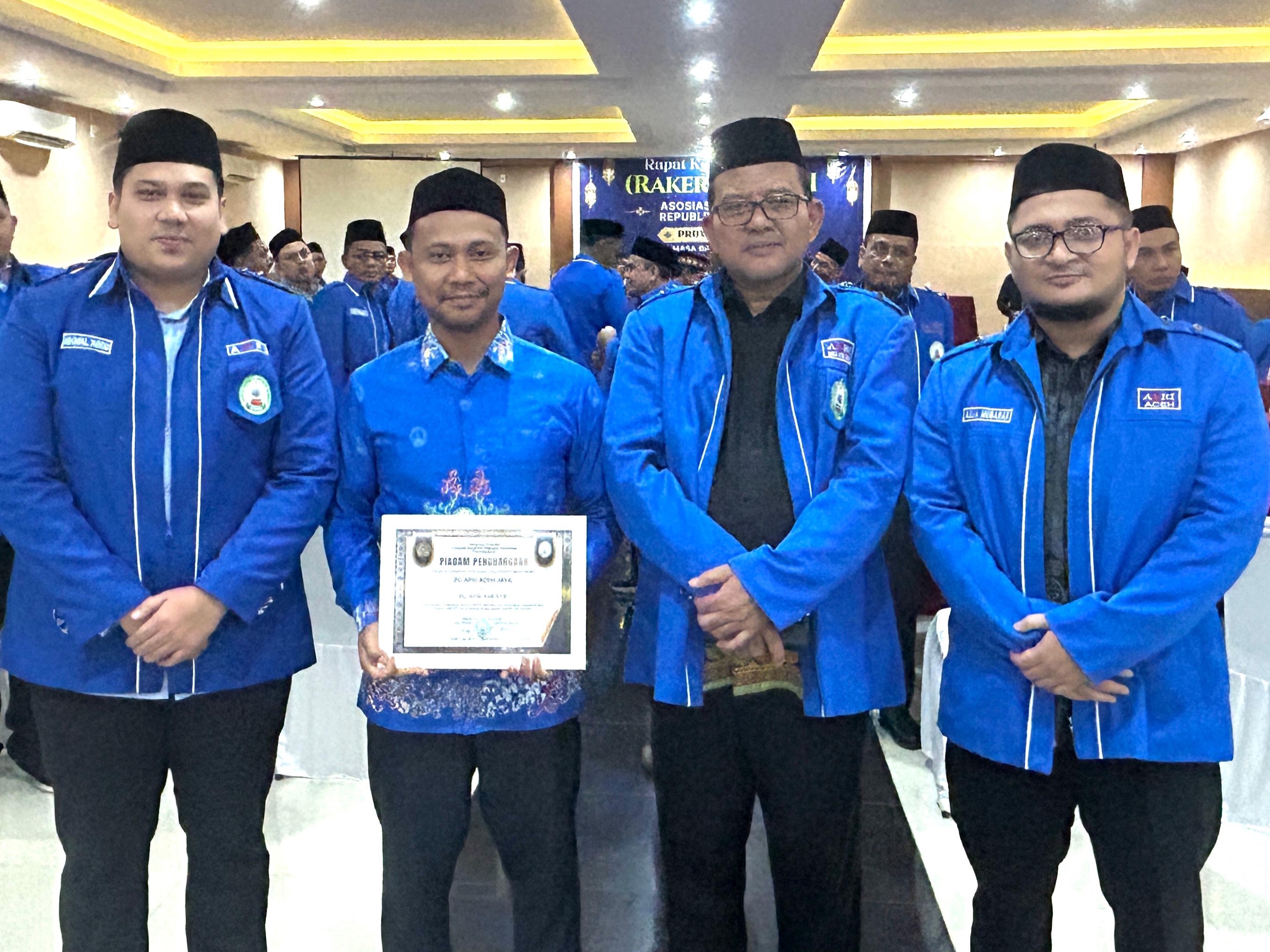 PC APRI Aceh Jaya Raih Penghargaan PC APRI Kreatif