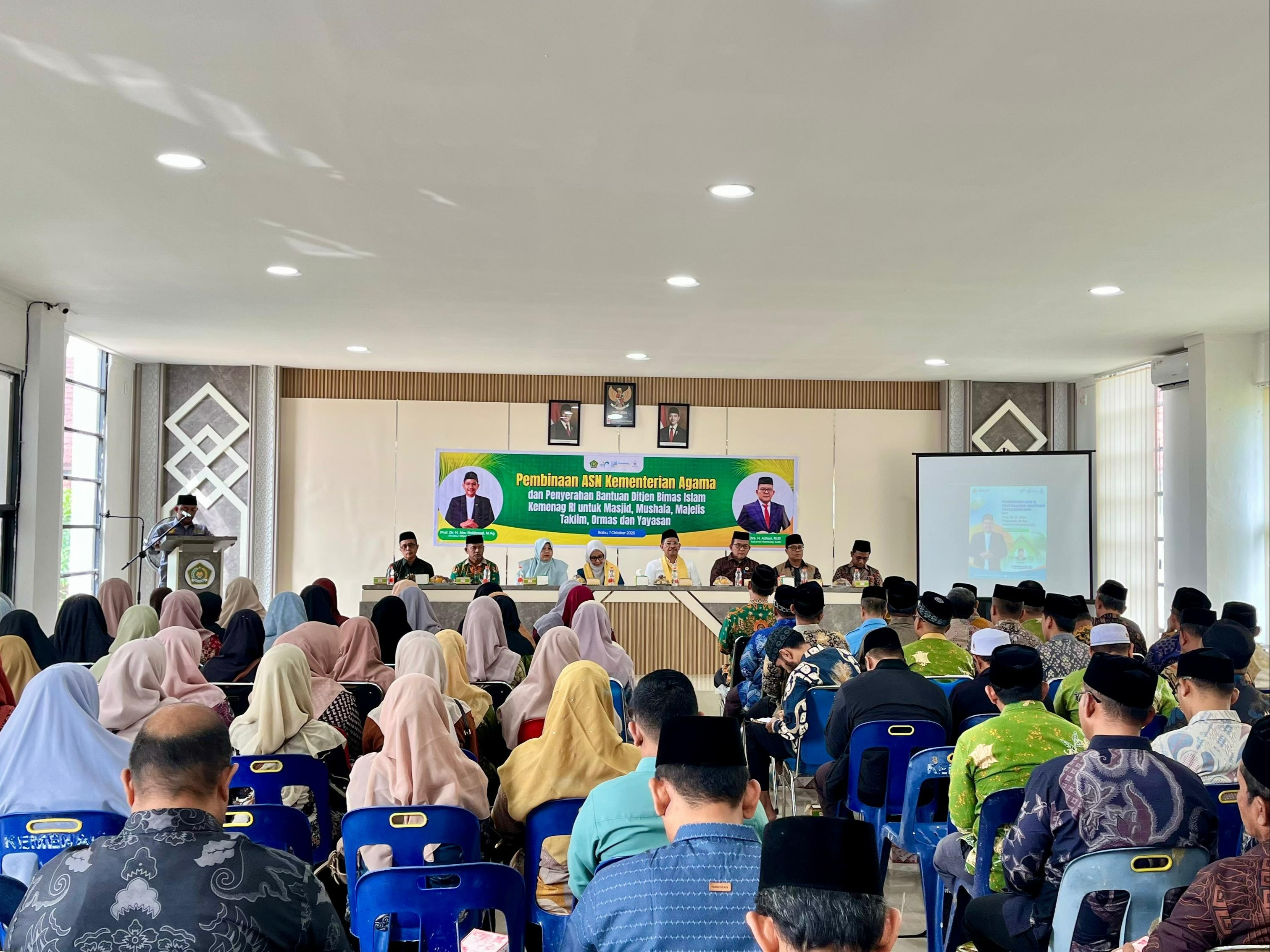 Hadiri Pembinaan Dirjen Bimas Islam, Kankemenag Kota Langsa Siap Tingkatkan Pelayanan Umat