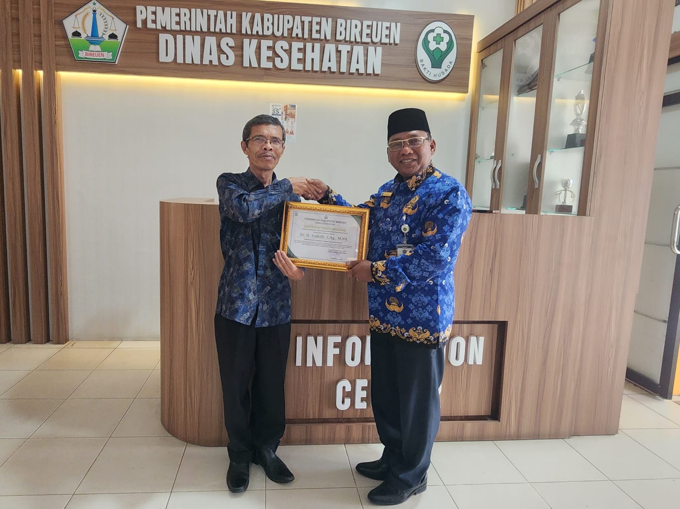 Kemenag Bireuen-Dinkes Perkuat Sinergi Layanan Kesehatan