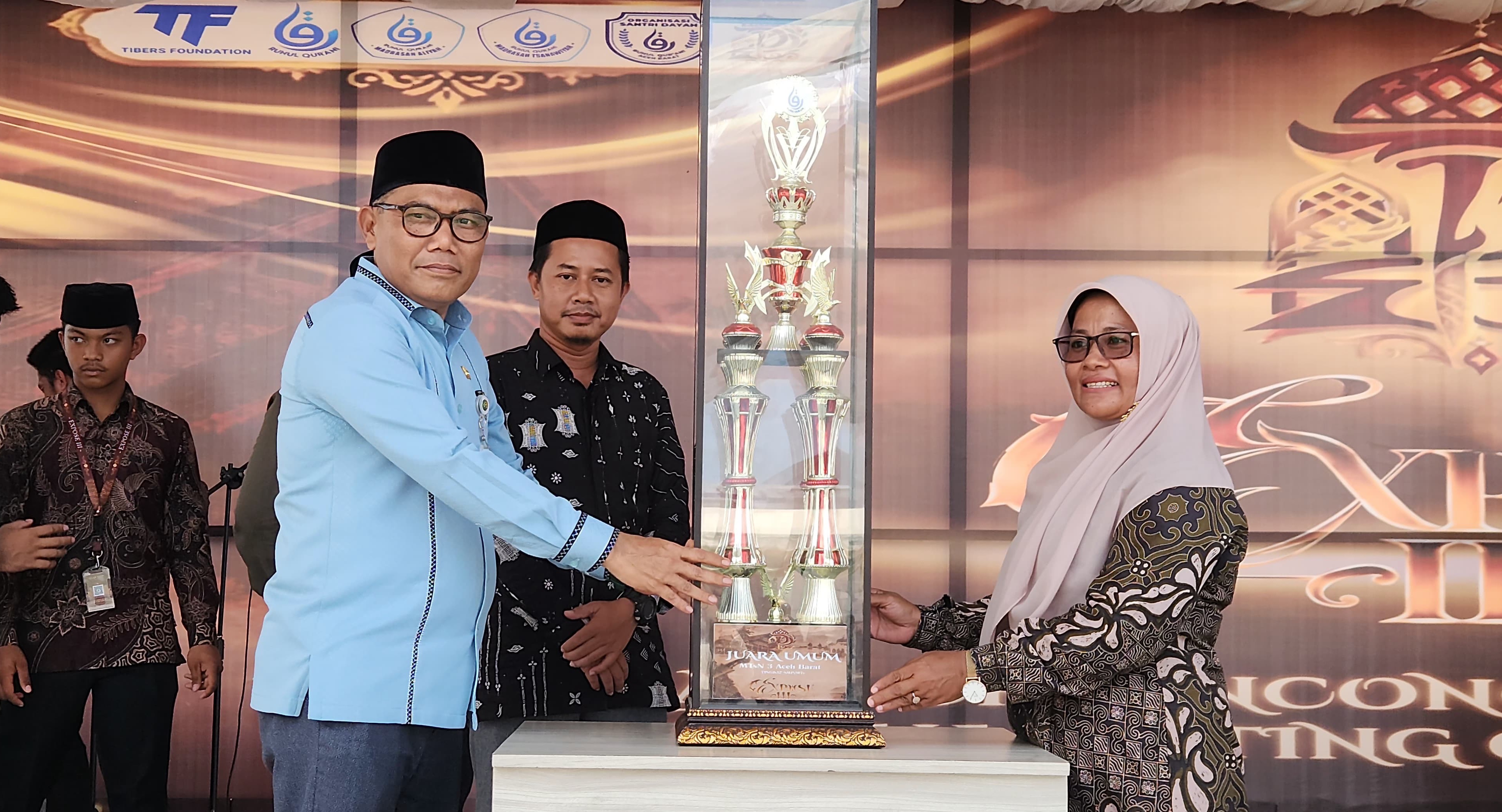 MTsN 3 Aceh Barat Kembali Raih Juara Umum EXPOSE III, Cetak Hattrick Beruntun