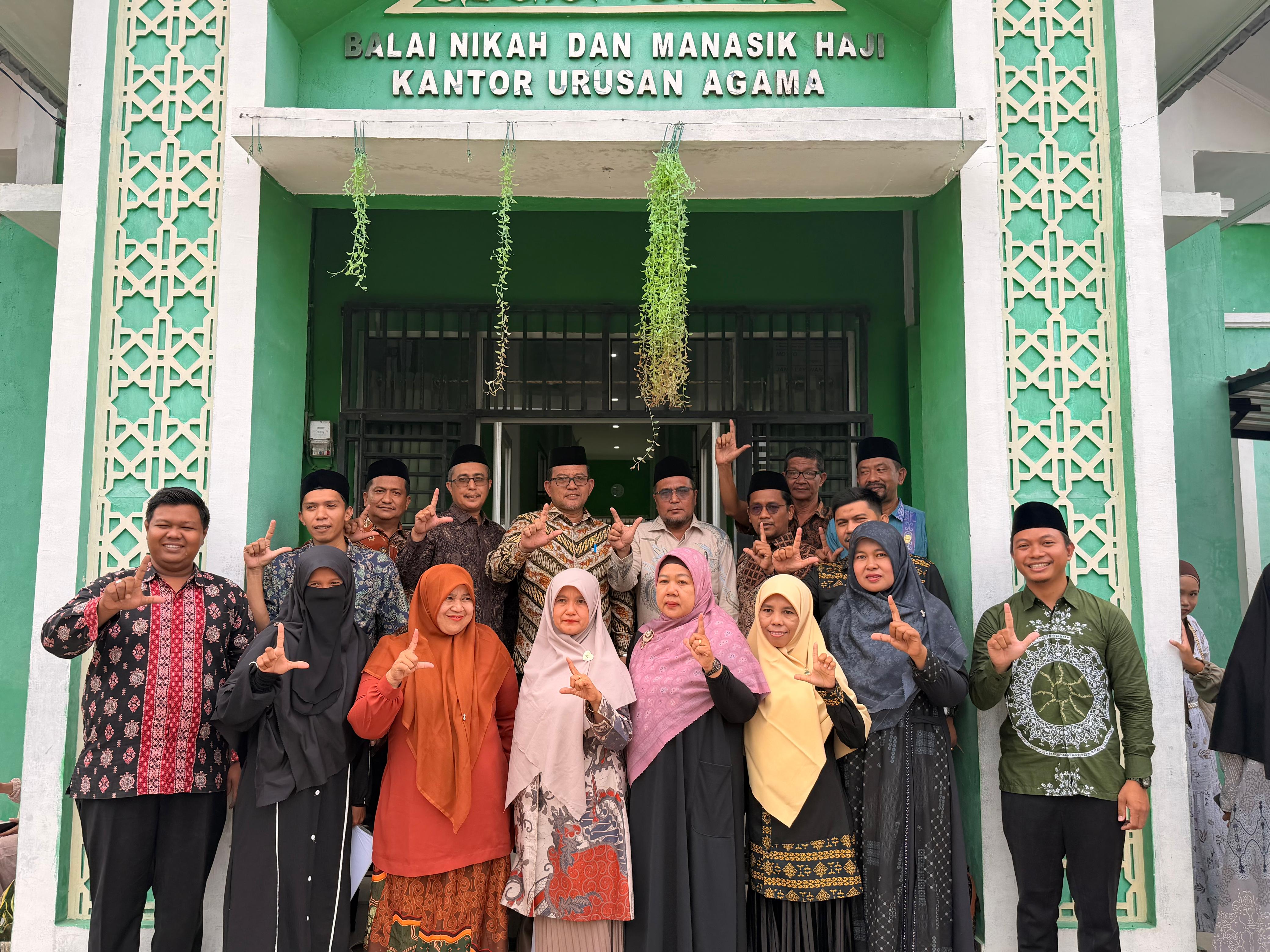 KUA di Langsa Didorong Jadi Ruang Layanan yang Asri dan Nyaman