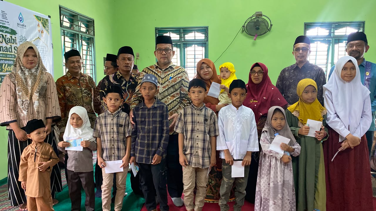 IPARI Langsa Gelar Maulid dan Santuni Anak Yatim, Kemenag Beri Apresiasi
