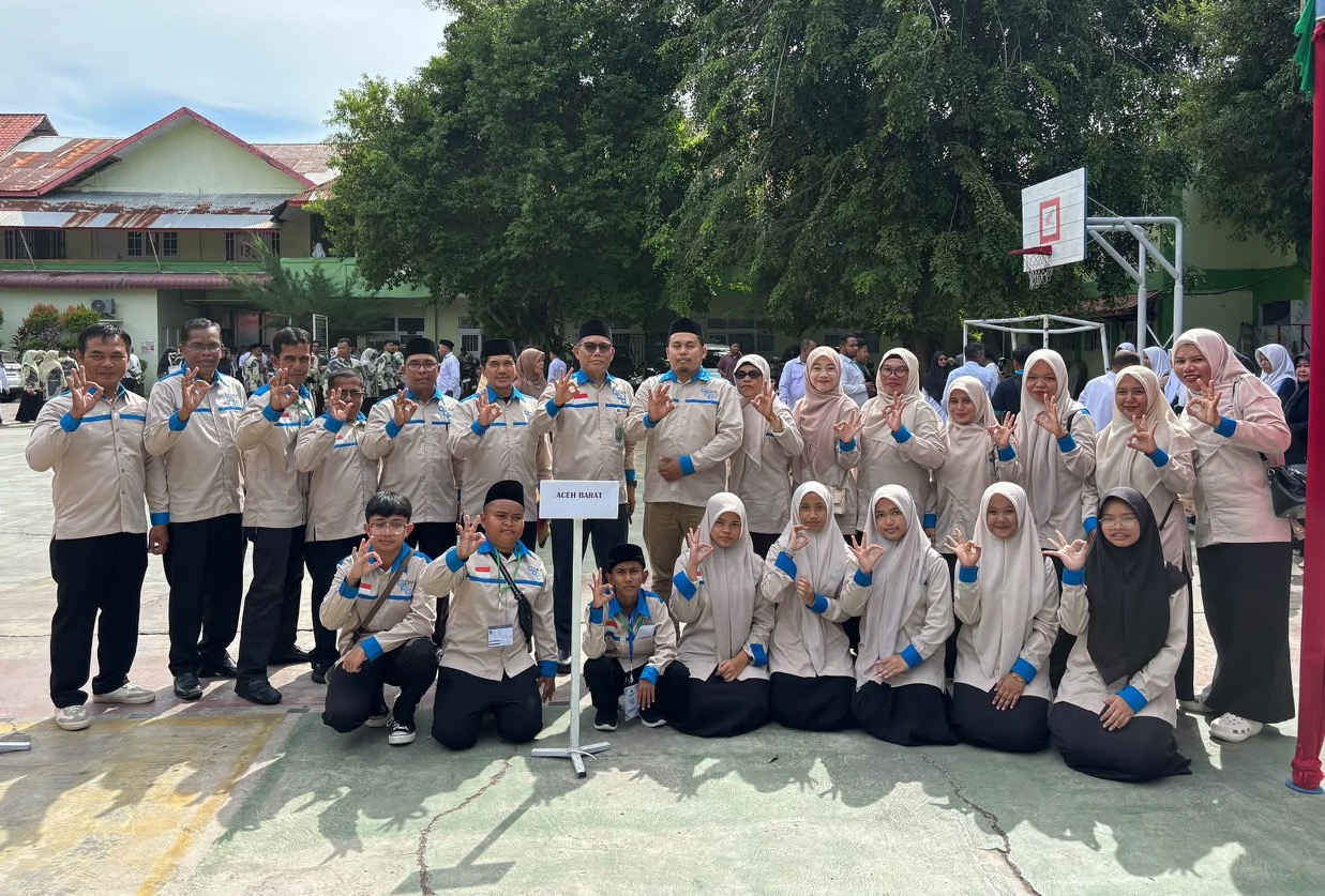 Empat Siswa Madrasah Aceh Barat Raih Prestasi Tiga Besar OMI Tingkat Provinsi Aceh 2026