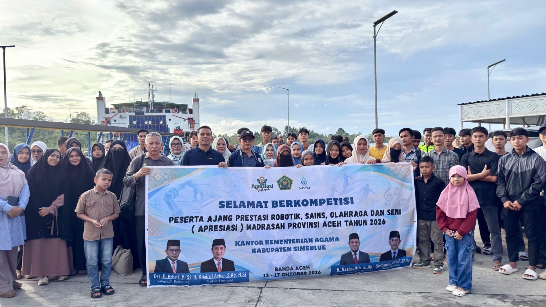 Kemenag Simeulue Lepas 33 Peserta Apresiasi Madrasah ke Tingkat Provinsi