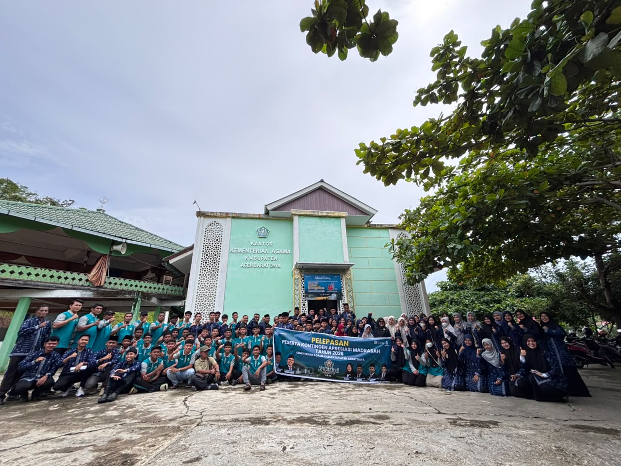 Kemenag Abdya Lepas 100 Kontingen APRESIASI Madrasah 2026, Siap Harumkan Nama Daerah