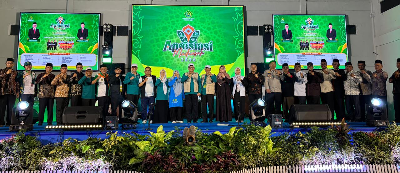 Kakankemenag Aceh Barat Dukung Kontingen APRESIASI Madrasah 2026