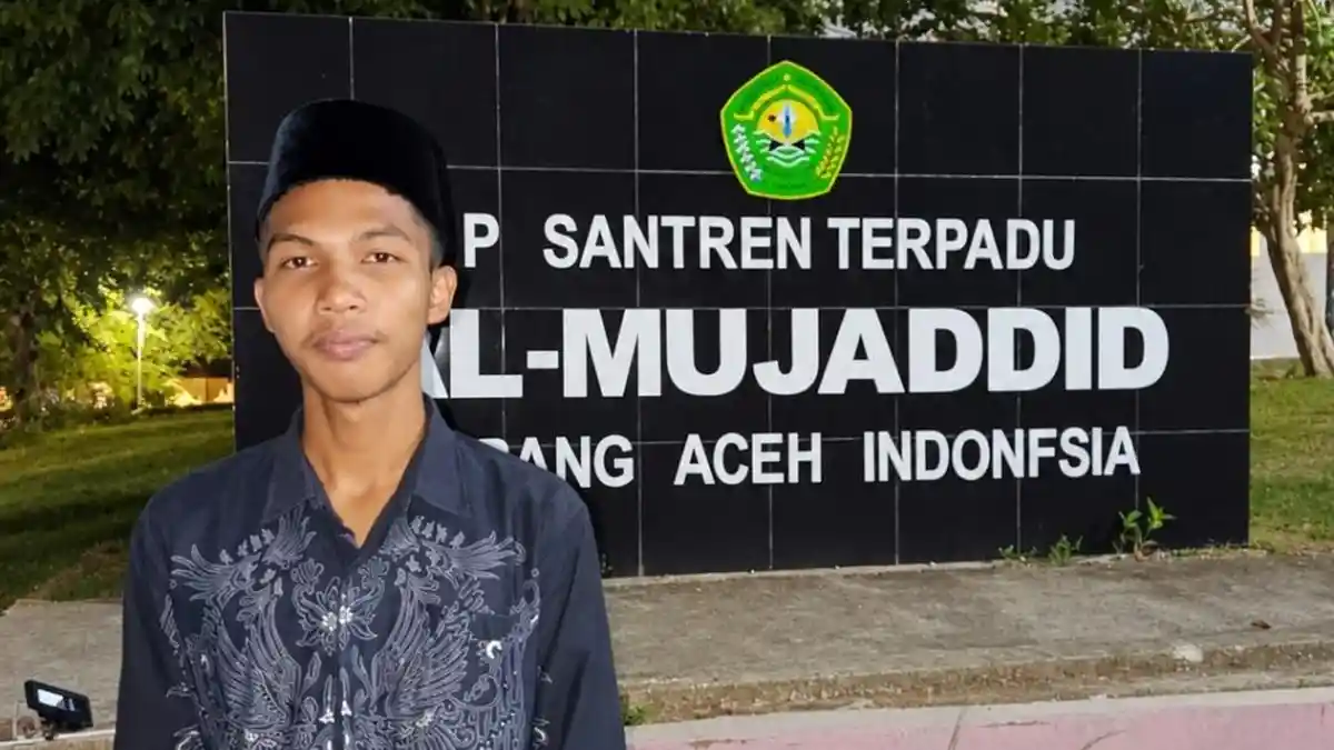Salman Al Farisi, Santri Al Mujaddid Sabang, Wakili Aceh ke OMI Nasional Bidang Kimia