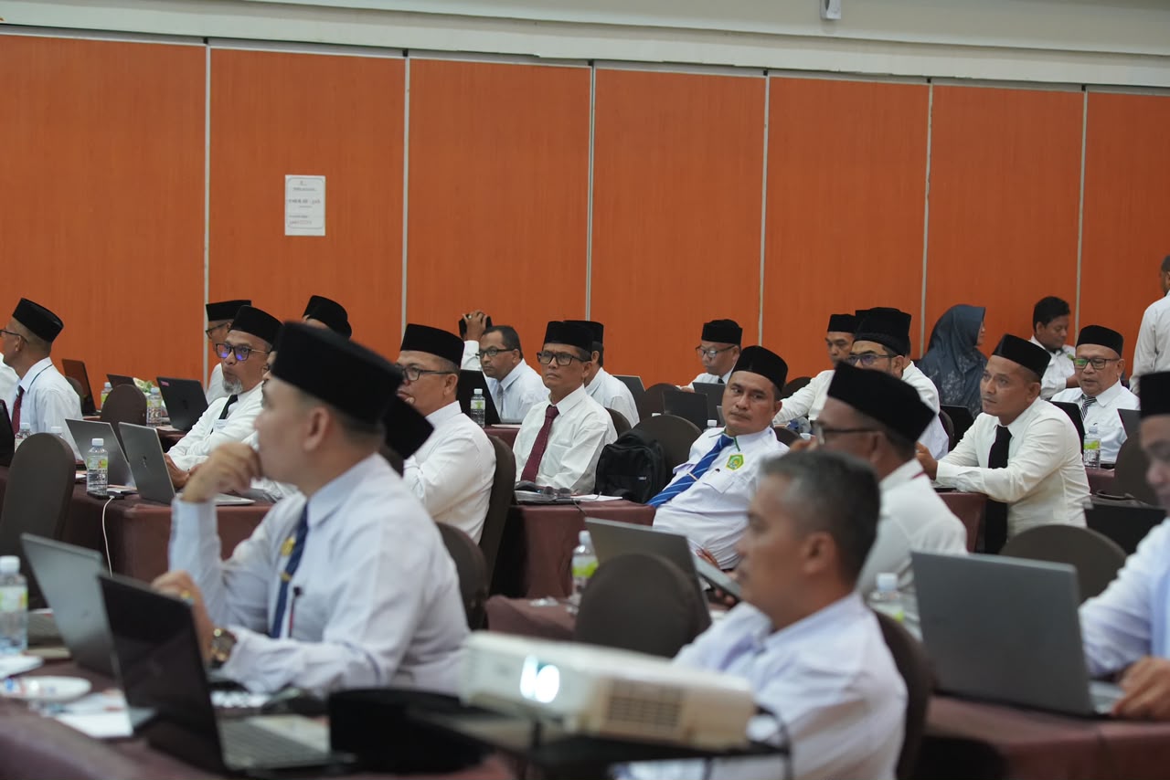 Pastikan Standar Mutu Layanan KUA, Kakanwil Kemenag Aceh Buka Uji Kompetensi bagi 52 Penghulu