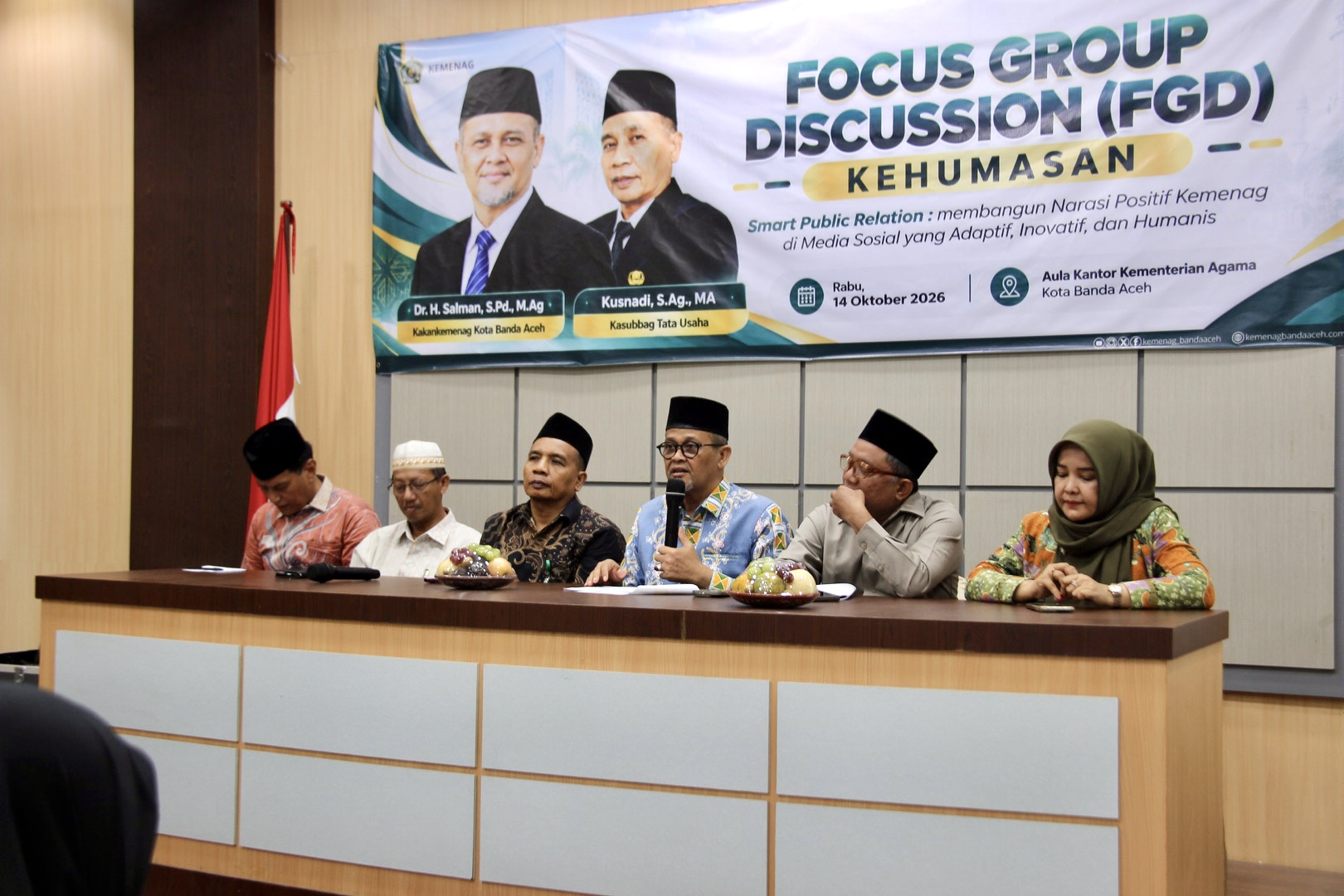 Kemenag Banda Aceh Perkuat Sinergi Humas, Penyuluh, dan Media untuk Publikasi Berdampak
