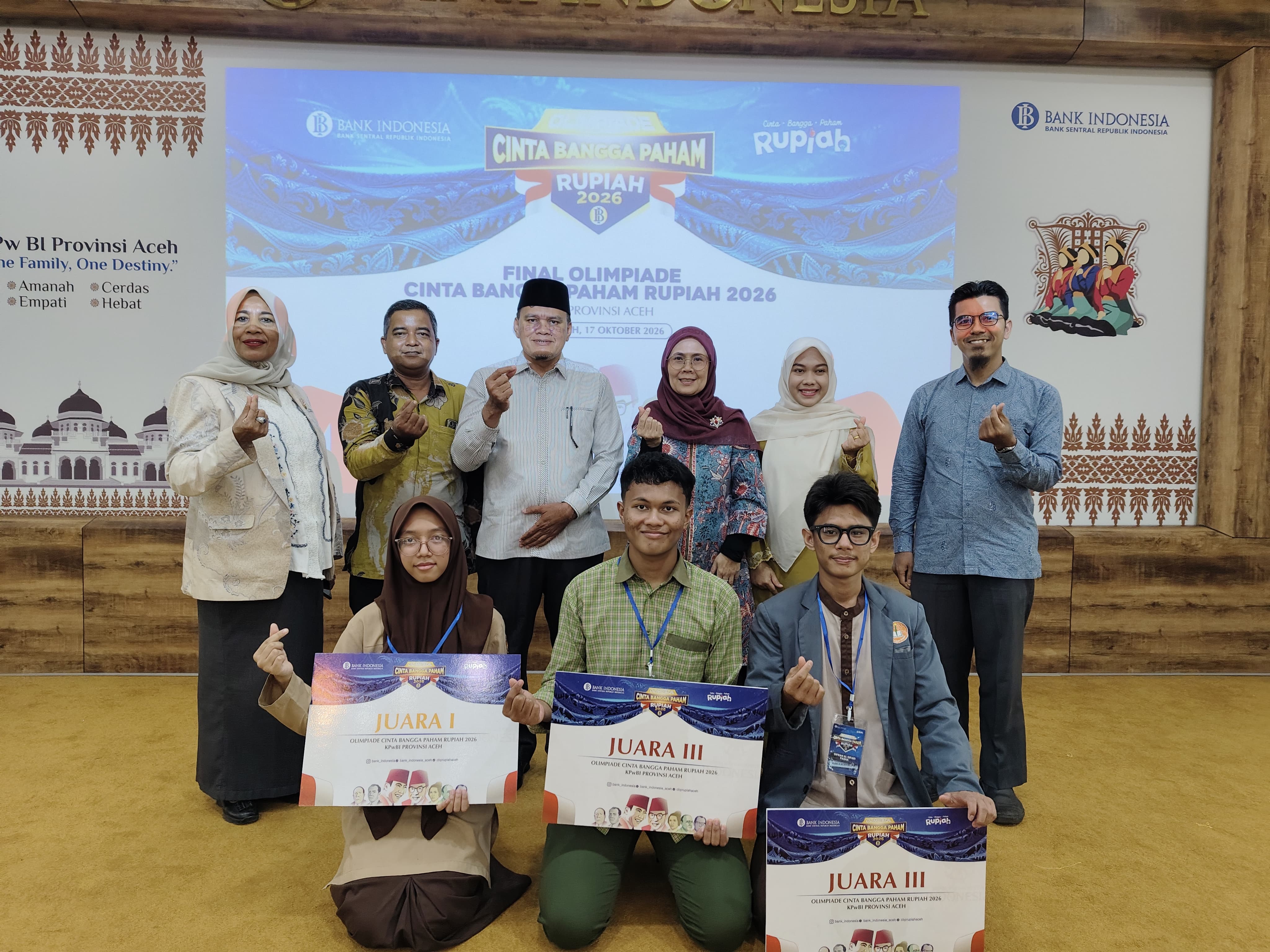 Tiga Madrasah Aceh Raih Emas dan Perunggu Olimpiade CBP Rupiah 2026
