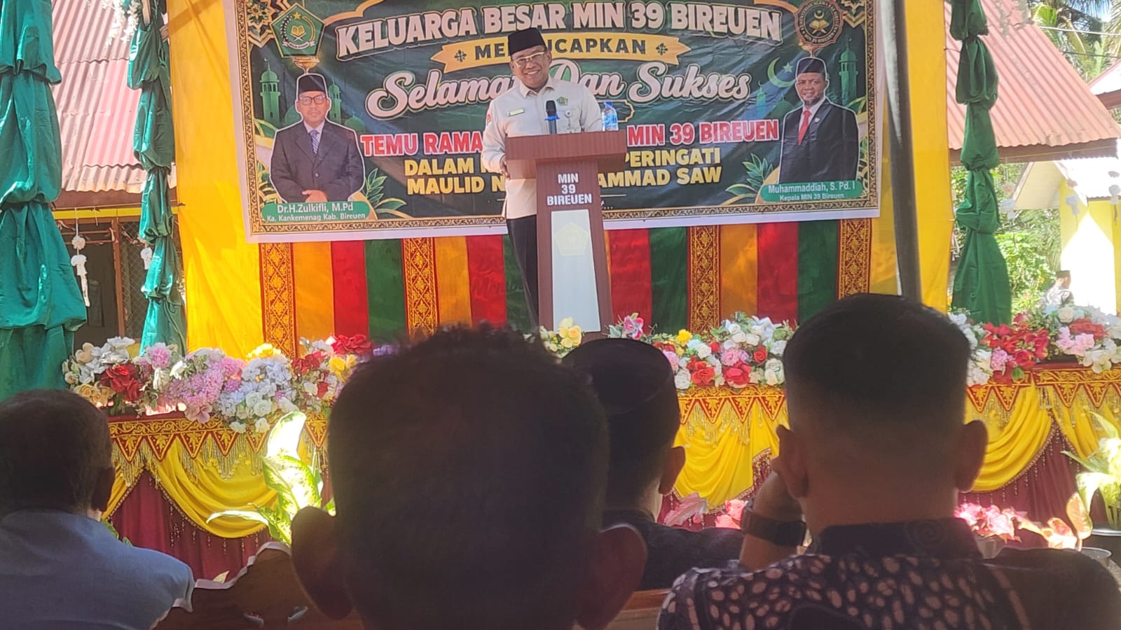 Kakankemenag Bireuen Ajak Wali Murid Jaga dan Majukan Madrasah