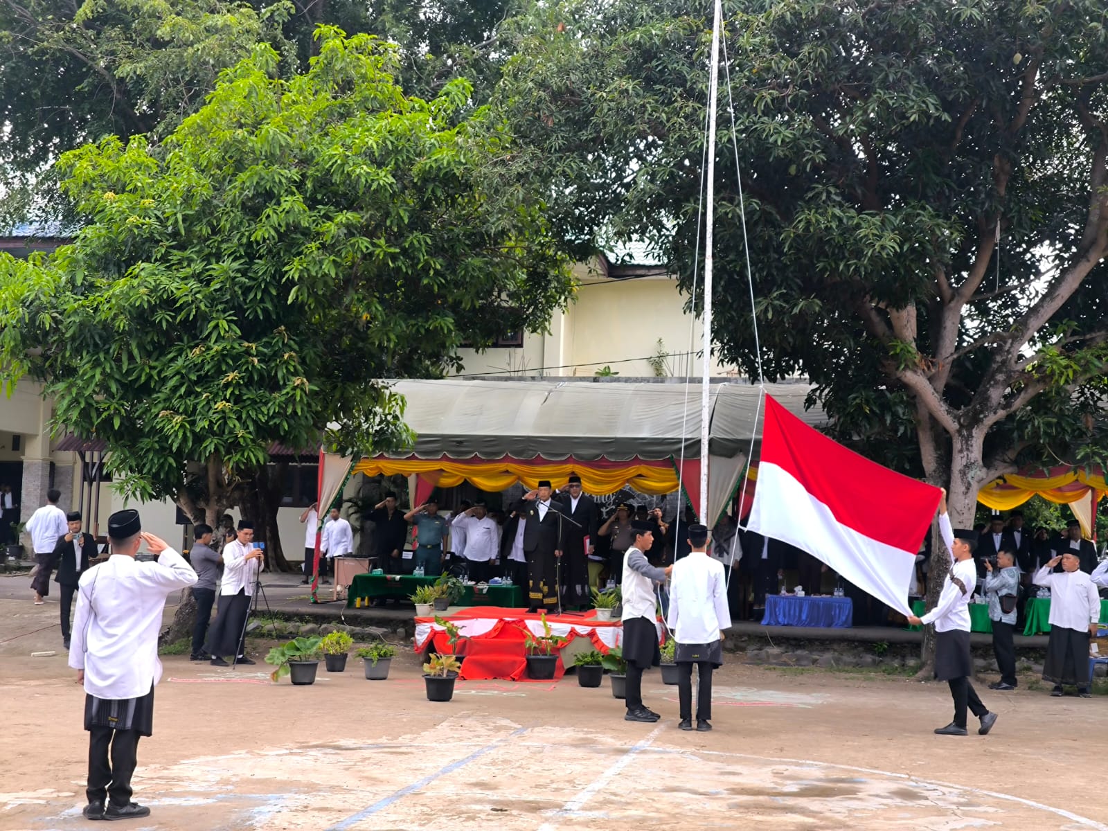 Ratusan Santri di Kota Sabang Peringati HSN 2026, Wakil Wali Kota Bacakan Amanat Menag RI