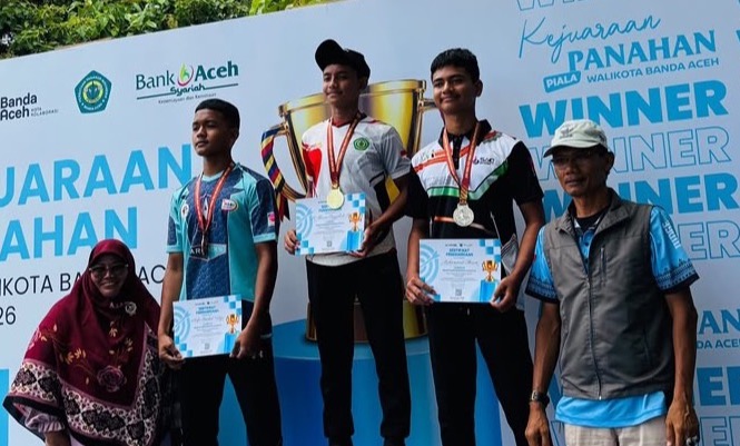 Kemenag Aceh Barat Apresiasi Atlet Panahan Madrasah Peraih Medali Kutaradja IV 2026
