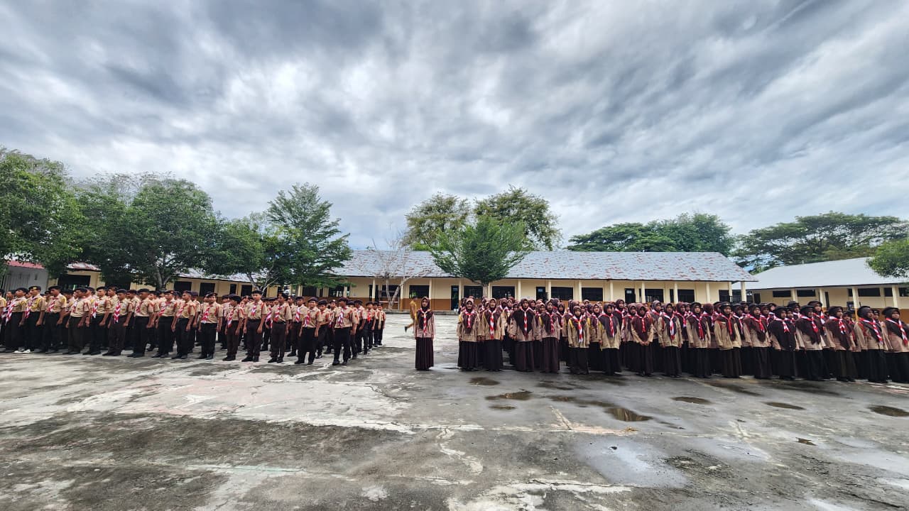 Kemenag Bireuen Gelar Peratrampra II, Libatkan 1.160 Pramuka Madrasah Ibtidaiyah