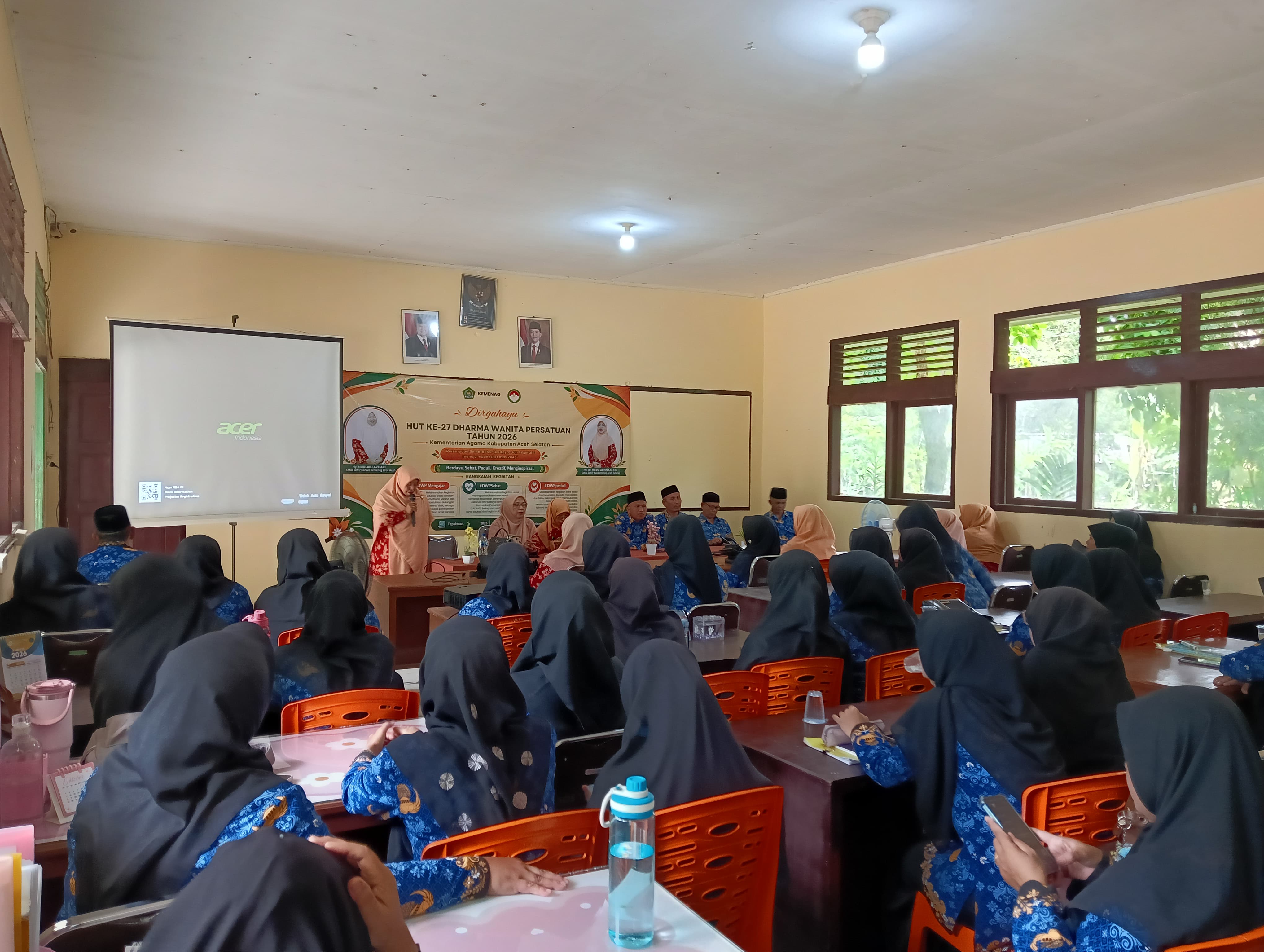 Dharma Wanita Mengajar, Mendorong Madrasah Ramah untuk Anak