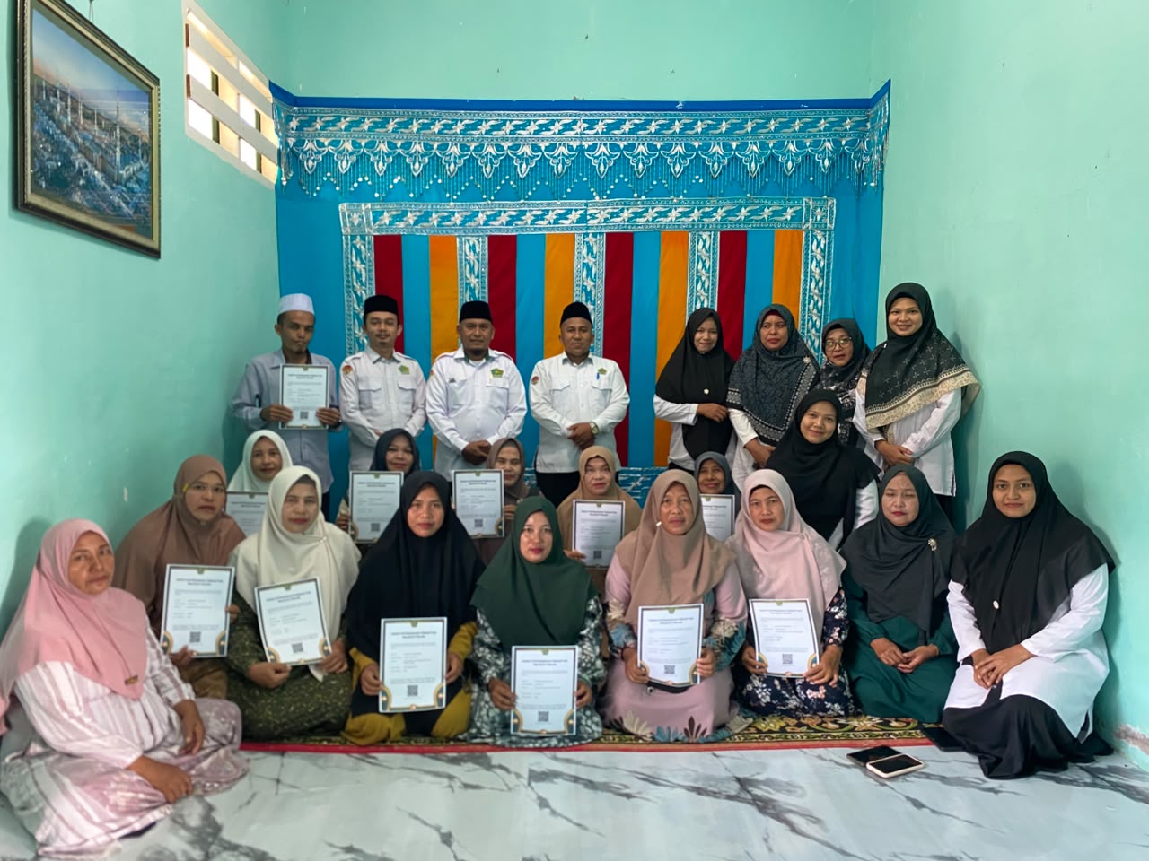 Jemput Bola Penyuluh Agama, 20 Majelis Taklim di Tangan-Tangan Kantongi SKT