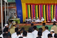 Halal bi Halal Sekaligus Peusijuek JCH 2014 di Kota Langsa