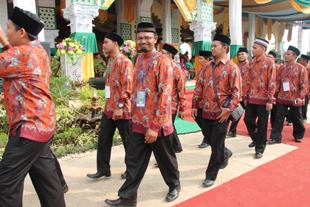 Defile Aceh Tetap di Urutan 1, Menag dan Wamenag Hadir
