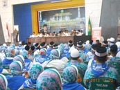 Siswa MAN Pandu Manasik Haji 