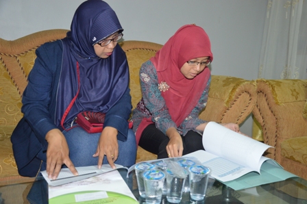Tim Kanwil Monev Data ke Kankemenag Aceh Timur