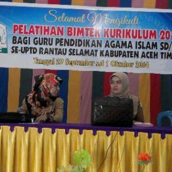 Guru PAI Ikut Bimtek Kurikulum 2013