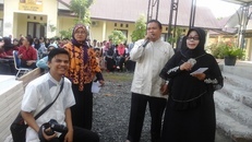 Tgk. H. Ridwan Ibrahim Ceramah 1 Muharram di SMAN 1 Peukan Bada