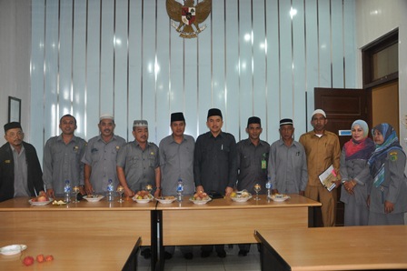Kabid Urais Binsyar Silaturrahmi dengan Kepala KUA Se Abdya