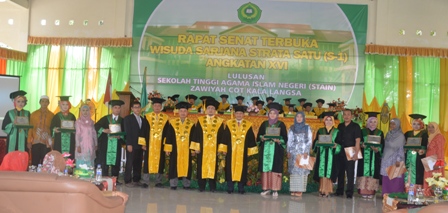 STAIN ZCK Langsa Wisuda 325 Sarjana