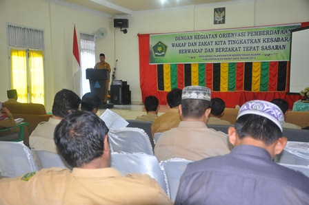 Bimas Islam Kemenag Abdya Laksanakan Pemberdayaan Zawa