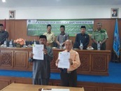 Kemenag Pijay dan Kejari Mereudu Teken MoU