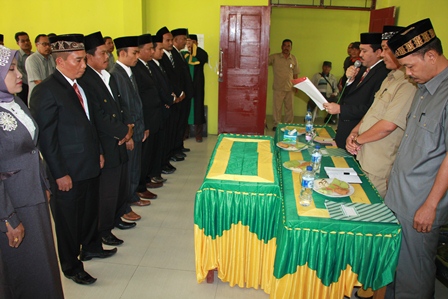 Akhir Tahun, Kakankemenag Agara Mutasi 11 Pejabat