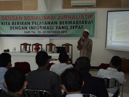Giliran MAN Pegasing Gelar Pelatihan Menulis 